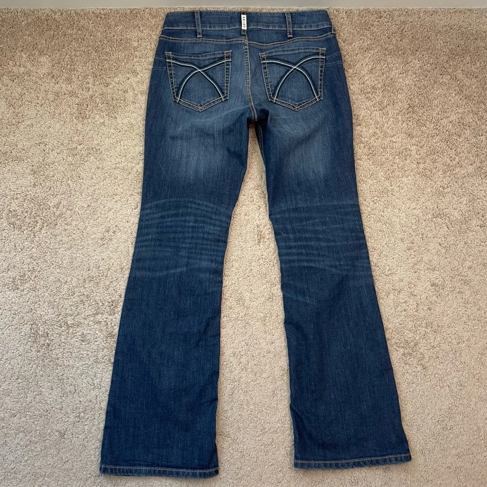 Ariat Women’s R.E.A.L Rosa Dark Wash Mid-Rise Bootcut Jeans Size 31 Regular - Picture 15 of 16